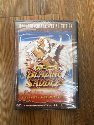 BLAZING SADDLES (DVD) 30th Anniversary Special Edition Mel Brooks NEW