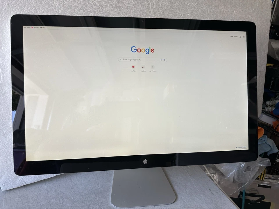 🍀 GENUINE! Apple A1316 27" LM270WQ1 SD B1 Cinema Display LCD Screen 661-5542 - Image 2 of 4
