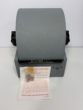 Vintage Metal Rolodex Model 5350 Large Desktop Rotary File w/ Cards,Tabs,keys
