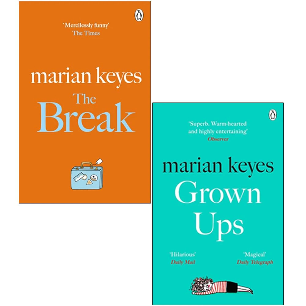 The Break and Grown Ups By Marian Keyes 2 Books Collection Set