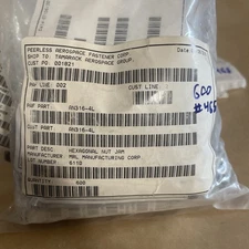 AN316-4L, Hexagonal nut jam- ( lof of 100 ) New/Surplus
