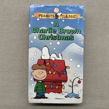 A Charlie Brown Christmas (VHS 1965 NEW) Peanuts Gang Holiday TV Special Snoopy