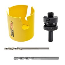 Engtool Maxtool 2-3/4 Tct Hole Saw Set 70Mm Carbide Tip 2.25 Deep 7/16 Hex