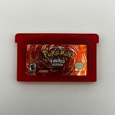 Pok mon FireRed Version Game Boy Advance Authentic Tested Cartridge Only