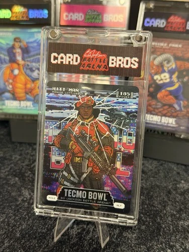 Bo Jackson Battle Arena Tecmo Bowl - Hittman Ronnie Lott - Rage Quit Alt Art SSP
