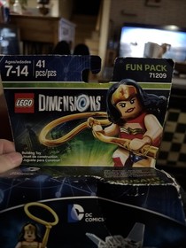 New Lego Dimensions Wonder Woman & Invisible Jet Fun Pack 71209 DC Comics