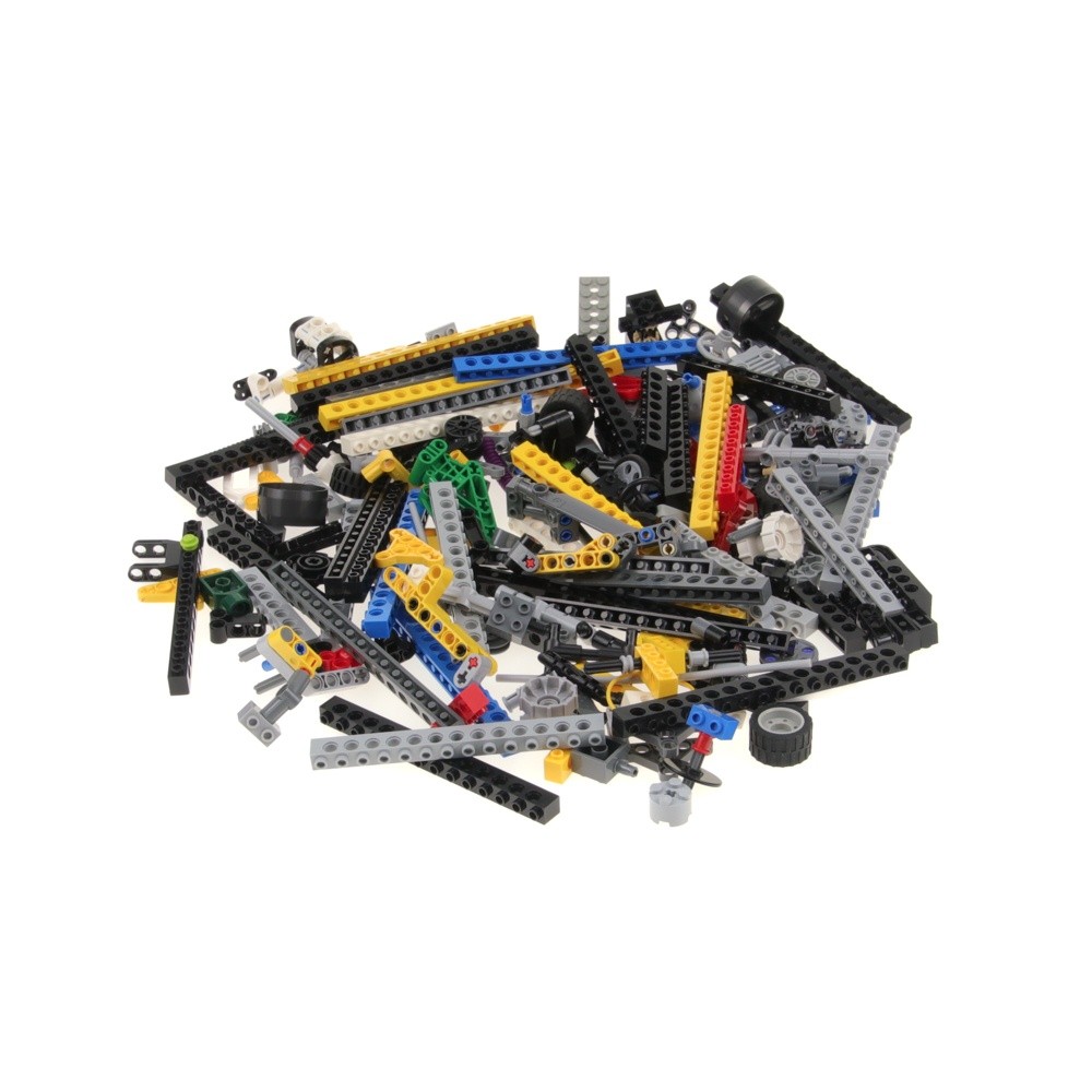 0.5 Kg LEGO TECHNIC Bricks Perforated Beams Mixed E.G. Perforated Rods Angles
