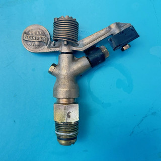 Irrigatore a percussione vintage Skinner ottone 3/4” cerchio completo testato funzionante