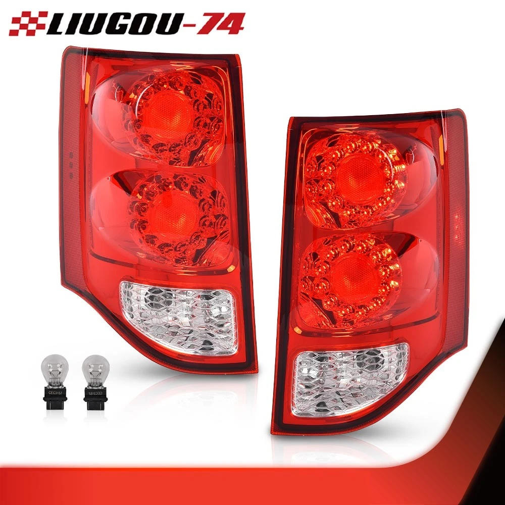LED Tail Lights Lamp Pair/Left/Right Side Fit For 2011-2020 Dodge Grand Caravan