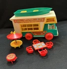 Fisher Price Vintage Little People Play Family Camper 994