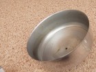 Vintage domed covered pie/cake carrier with plate, very good cond — photo 5