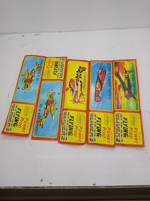 Power Prop Flying Gliders Lot of  5 Unopened 80s