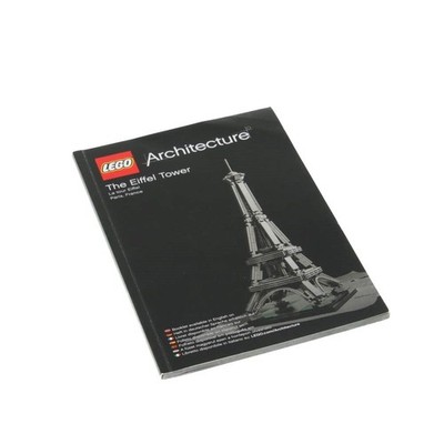 1x Lego Bauanleitung Buch Architecture The Eiffel Tower Eiffelturm 21019