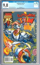 Earthworm Jim #1 High Grade First Issue Modern Marvel Comic 1995 CGC 9.8