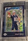 2024 Panini Donruss Optic - Rated Rookie Drake Maye #229 Purple Scope Prizm (RC)