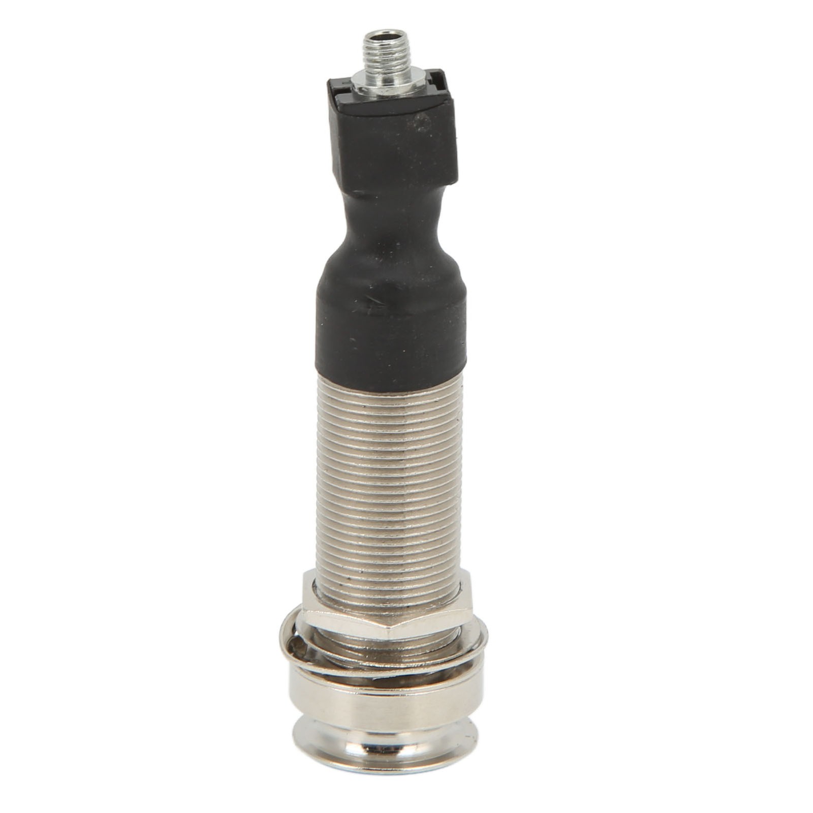 2.5mm Input 1/4in Output End Pin Jack Guitar Pickup Sound Hole Metal Adapter Rep