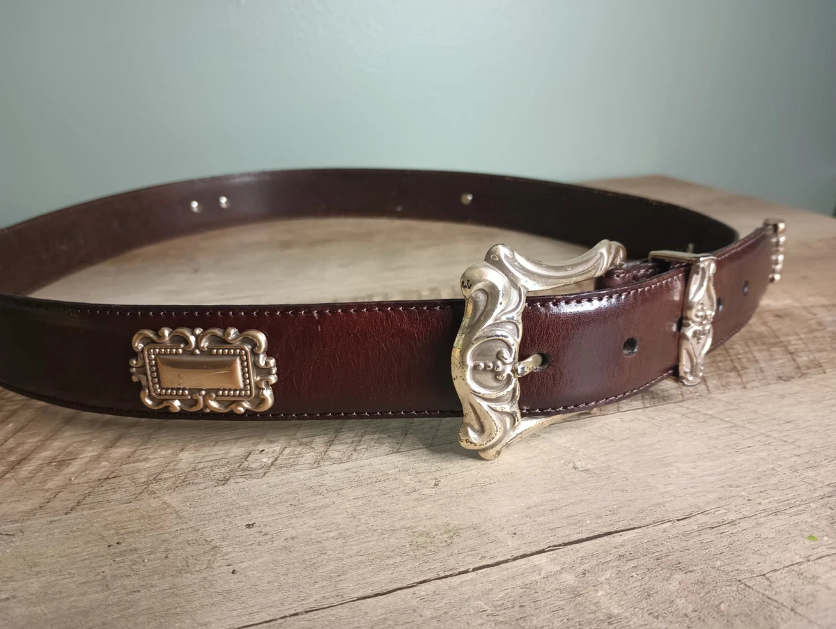 Concho Belt Medium Silver Belts for Women for sale | eBay display picture 3