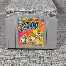 Bust-A-Move '99 (Nintendo 64, 1999) Authentic Tested Working N64