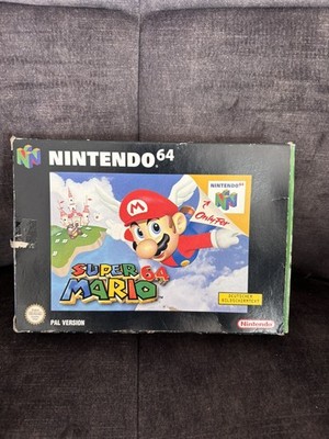 Super Mario 64 (Nintendo 64) N64 Spiel inkl. Anleitung & OVP [Zustand Gut]