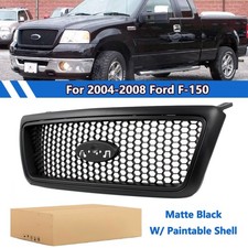 Black Grille Grill Honeycomb Insert For 2004-2008 Ford F-150 F150 Pickup Truck