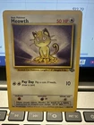 Meowth 56/64 - Jungle Set - VINTAGE WOTC  Pokemon Card - UNLIMITED -