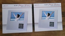 Lifestyle Two Way Photo Frame With Digital Display Holds 3 1/2 X 5 Photo