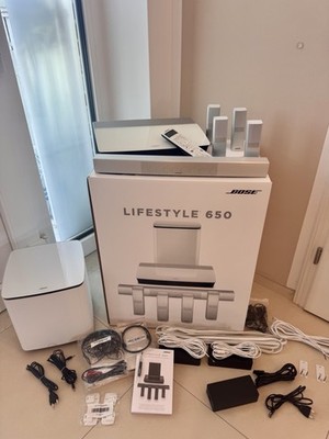 Bose Lifestyle 650 Weiß Heimkino-System 5.1 Home Entertainment System OmniJewel