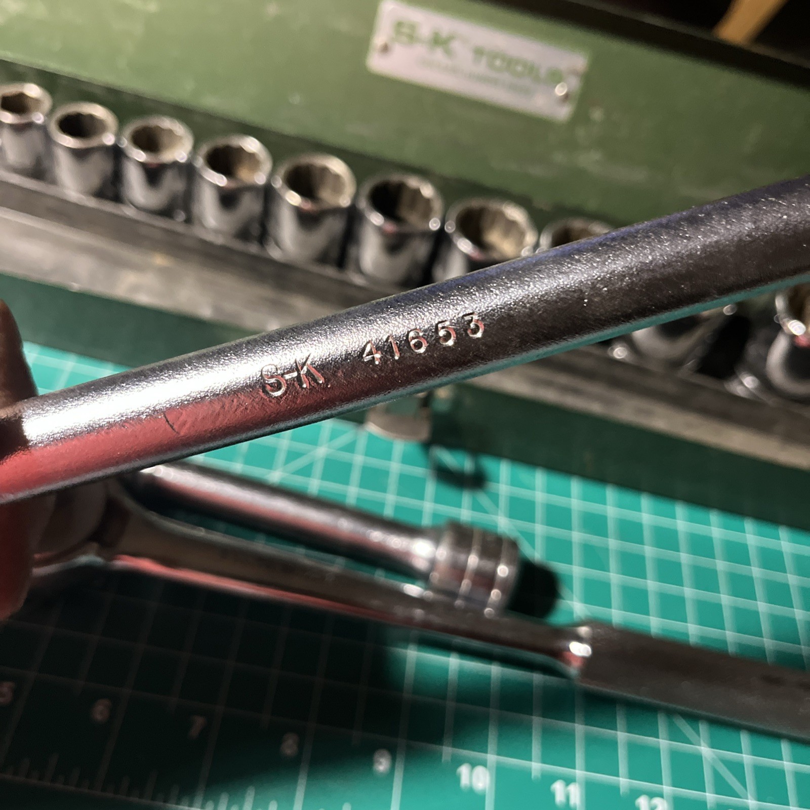 S-K Tools 16 Piece 1/2" Drive Socket Set-Complete Original -USA Made- 7/16-1 1/4