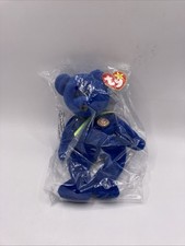 TY Beanie Baby Rare 1998 Clubby Bear New Sealed In Package