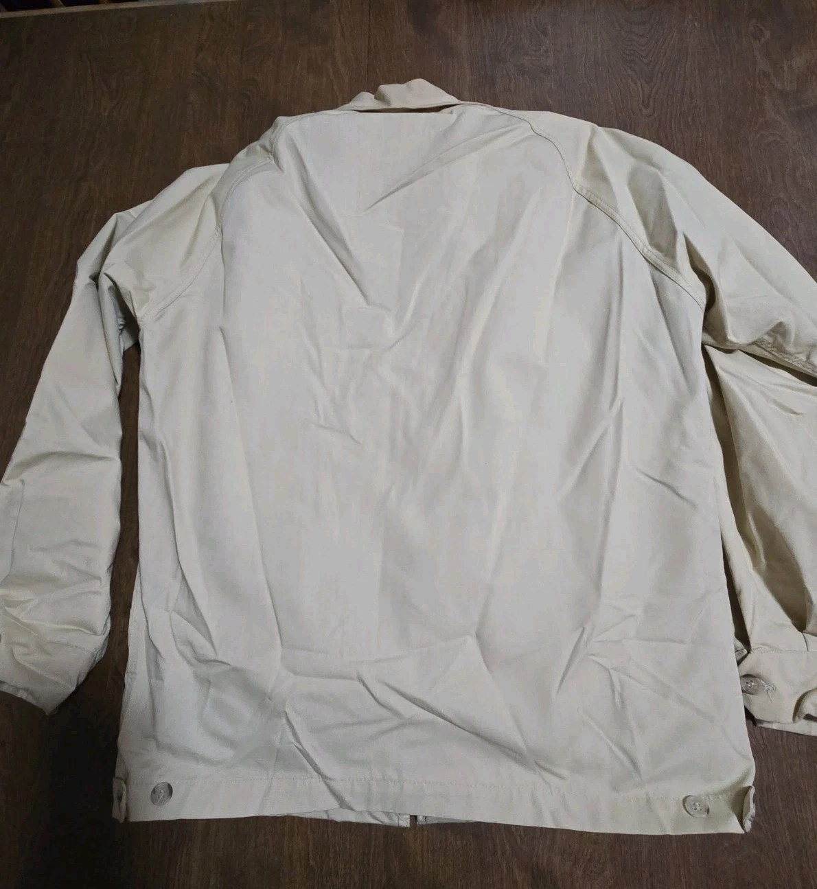 Vtg 70s London Fog Zip Jacket 36 Reg Celtic Cloth Bomber Removable Plush Liner image 15
