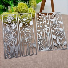 Blumen Rahmen Metall Stanzschablone Cutting Dies Scrapbooking Karte Album DIY