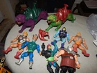 Vintage MOTU Masters Of The Universe He-Man Animals & Figures Lot Of 8 1980's