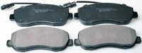 Vorderachse Denckermann B111270 Bremsbelagsatz, Scheibenbremse FüR Nissan,Opel,R