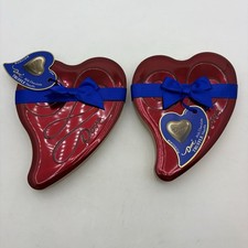 DOVE Milk Chocolate Truffle Hearts Valentine s Day Candy 2.72 oz 2 Metal Tins