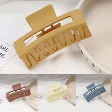 Large Accessories Crab Hair Clips New Women Rectangle Claw Hairpin Hair Hair