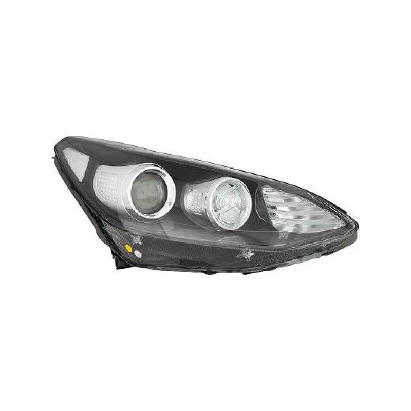 Phare avant droit HB3 pour Kia Sportage 4 avec lentille en polycarbonate clair