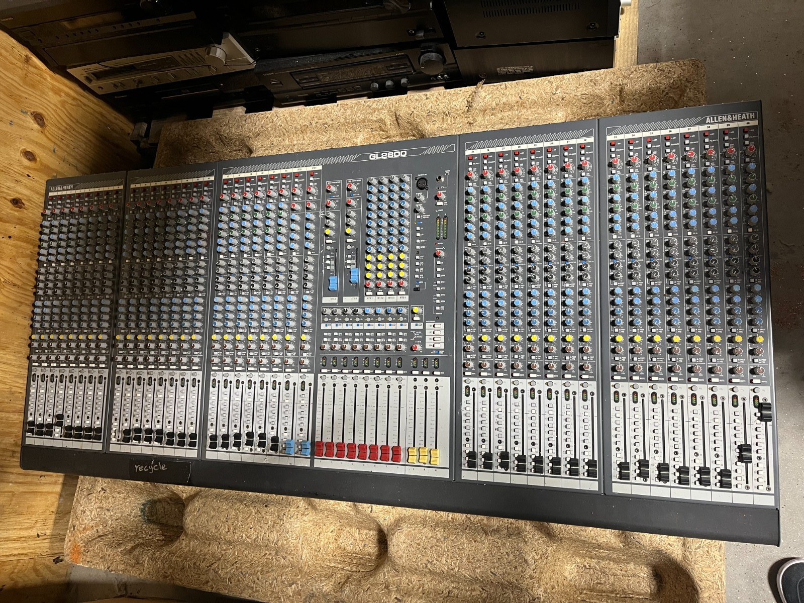 Allen & Heath GL2800 Pro Audio Mixer-Sell AS-IS
