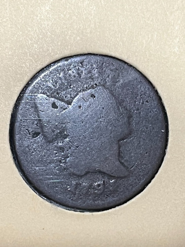 1795 Half Cent - Lettered Edge Punctuated Date - RARE