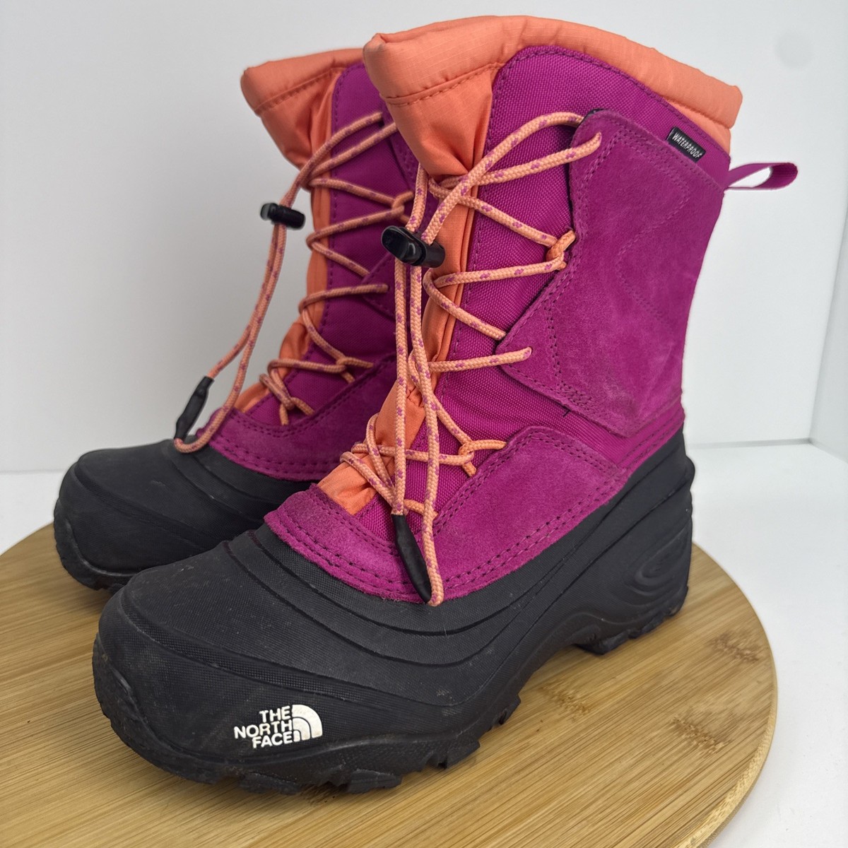 The North Face Alpenglow V Waterproof Snow Winter Boots Youth Size 4 No Box The North Face Youth Alpenglow IV Boot | WinterKids main image 2