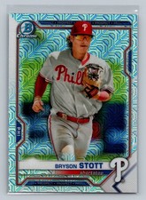 2021 Bowman Bryson Stott Chrome Prospects Mojo Refractor #BCP-17
