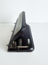 ACCO Model 300 Heavy Duty Adjustable 3-Hole Paper Punch Black Metal Vintage