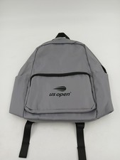 US Open Backpack Gray 100% RPET Polyester Tennis Tournament Bag Large Size