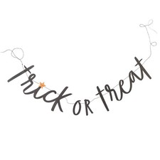 Halloween Trick or Treat Garland