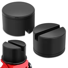 2" x 2.97" 4 Ton Universal Rubber Pad Adapter for Floor Jack Protection Pad 2PC