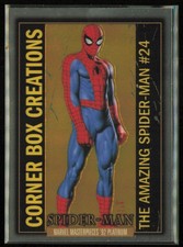Marvel Masterpieces '92 Corner Box Creations Spider-Man #CB-7