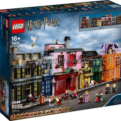 LEGO 75978 Harry Potter Diagon Alley 5544pcs  Tracking 