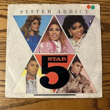 5 Star – System Addict - Vinyl 7" Single UK Import - VG