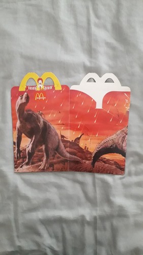 McDonalds Happy Meal Box 4 (D) of 4 from October 2000 Dinosaur - Picture 2 of 2