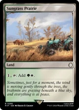 Sungrass Prairie - Fallout PIP - Rare - MTG Magic Pack fresh