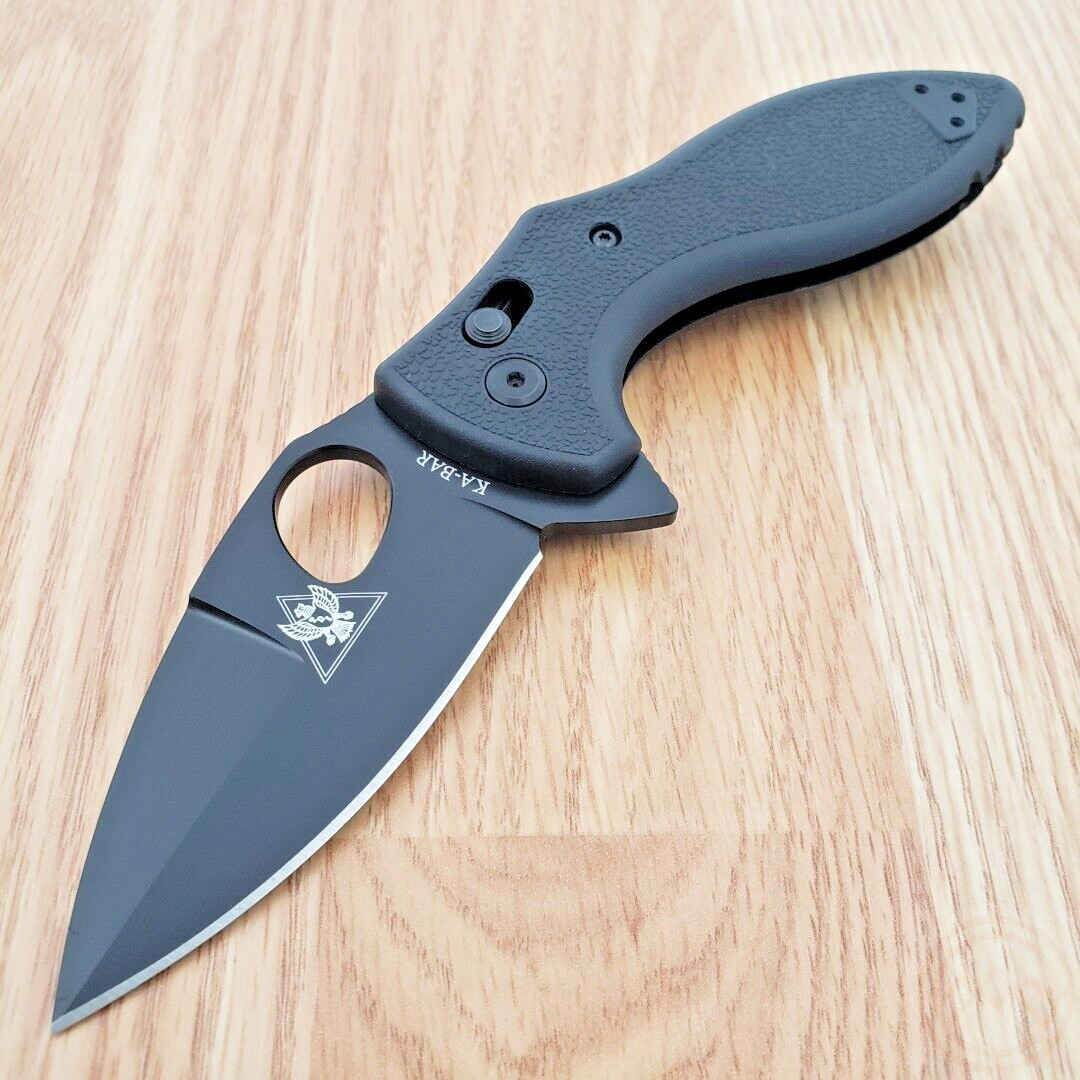 3.5" Aus-8 Steel Spear Point Blade Glass-filled Nylon
